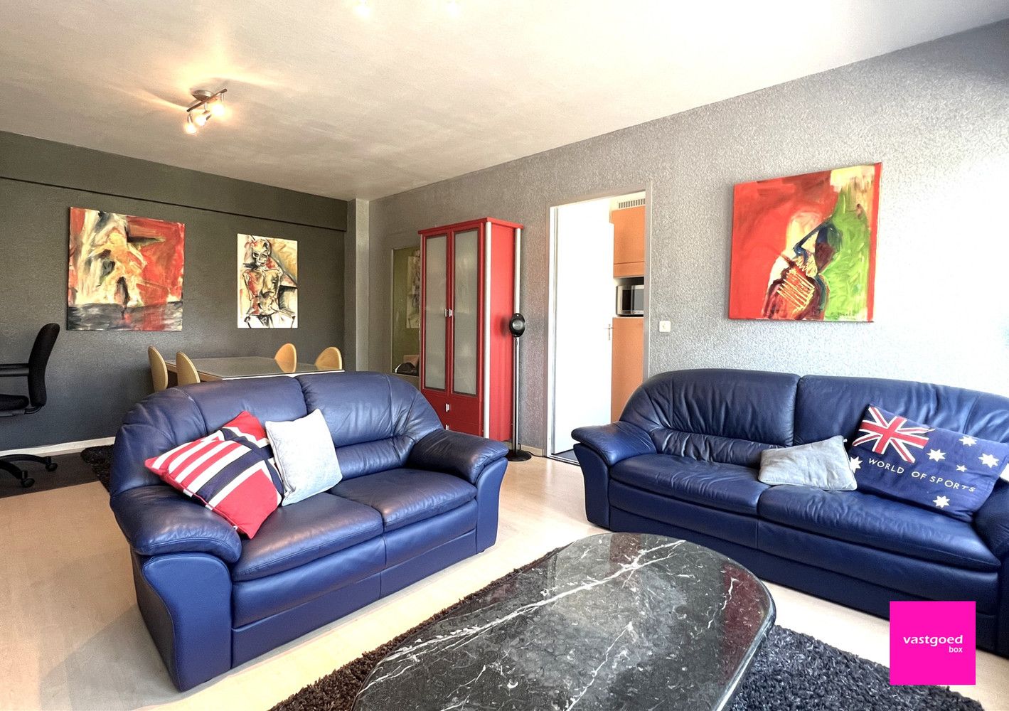 Verzorgd appartement met 2 slaapkamers en terras, Oostende foto 4