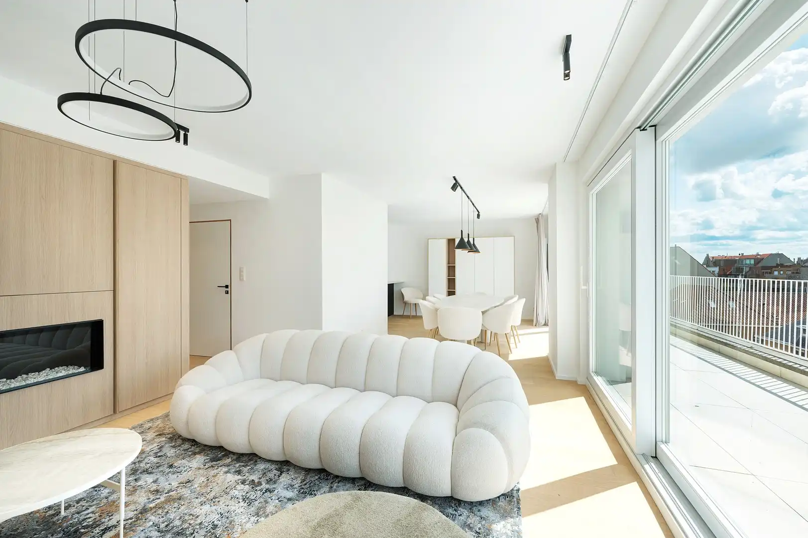 Zonnige penthouse met 3 slaapkamers en open zicht, nabij de Dumortierlaan. foto 3