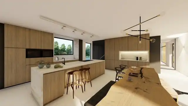 BOUWPERCEEL 35A55CA MET VERGUNDE BOUWPLANNEN IN CENTRUM VAN BEVERST. foto 18