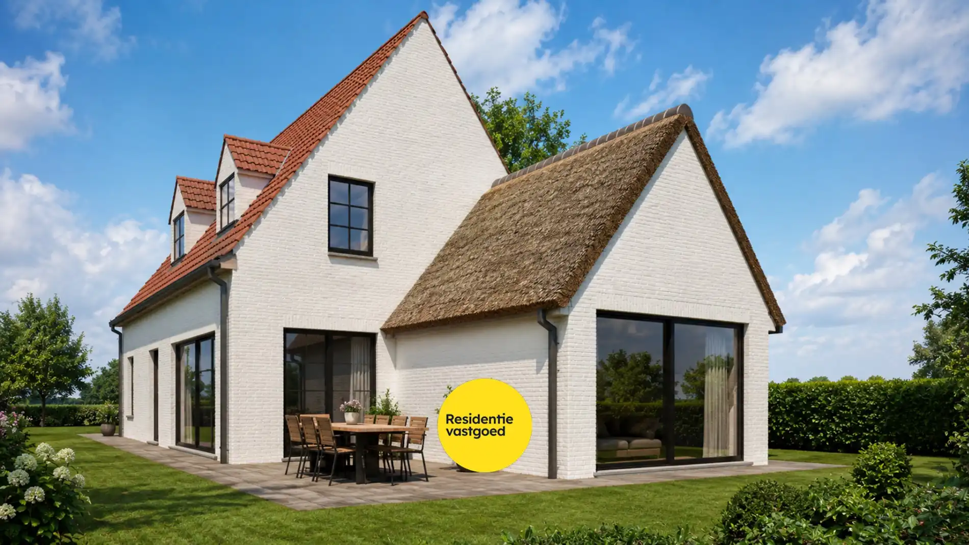 Ruim perceel van 1064 m² in residentiële wijk bestemd voor open bebouwing te Oostduinkerke (Koksijde). foto {{pictureIndex}}