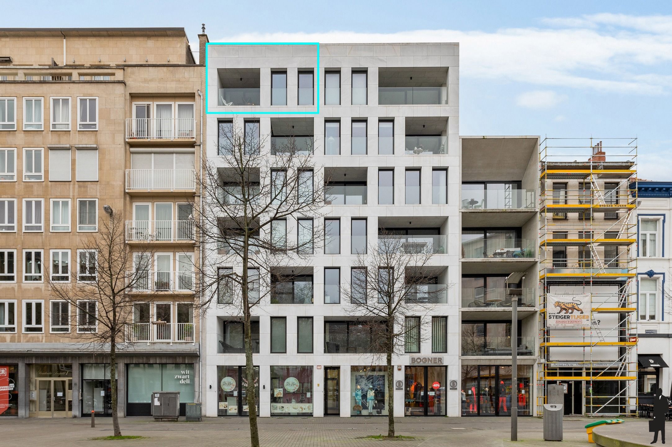 Penthouse-appartement aan de Vogeltjesmarkt van Antwerpen foto 2