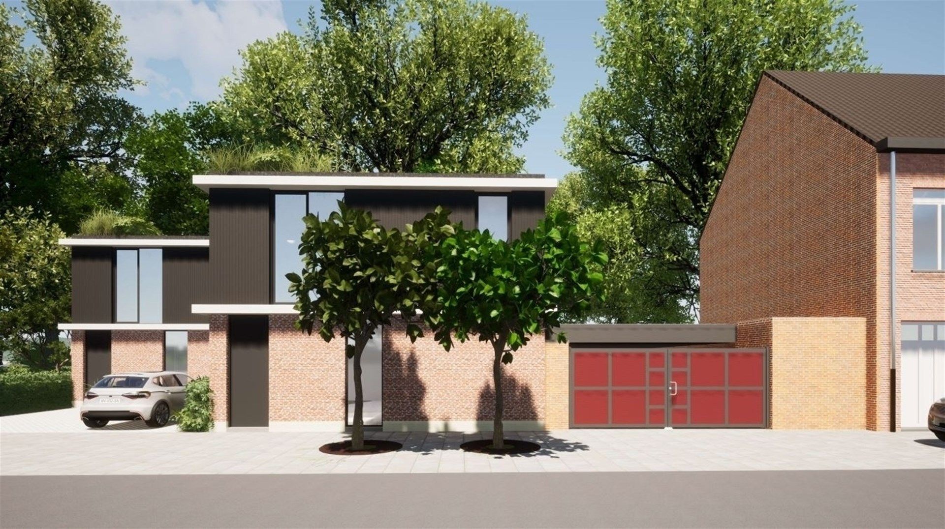 Gesloten nieuwbouwwoning met 3 slaapkamers en mooie tuin. foto 3