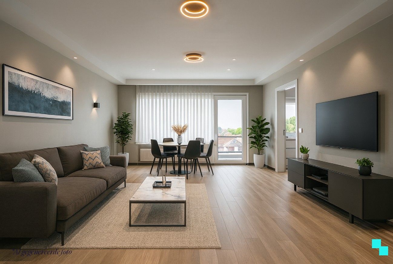 Gunstig gelegen en energiezuinig 2-slaapkamerappartement te Izegem foto {{pictureIndex}}