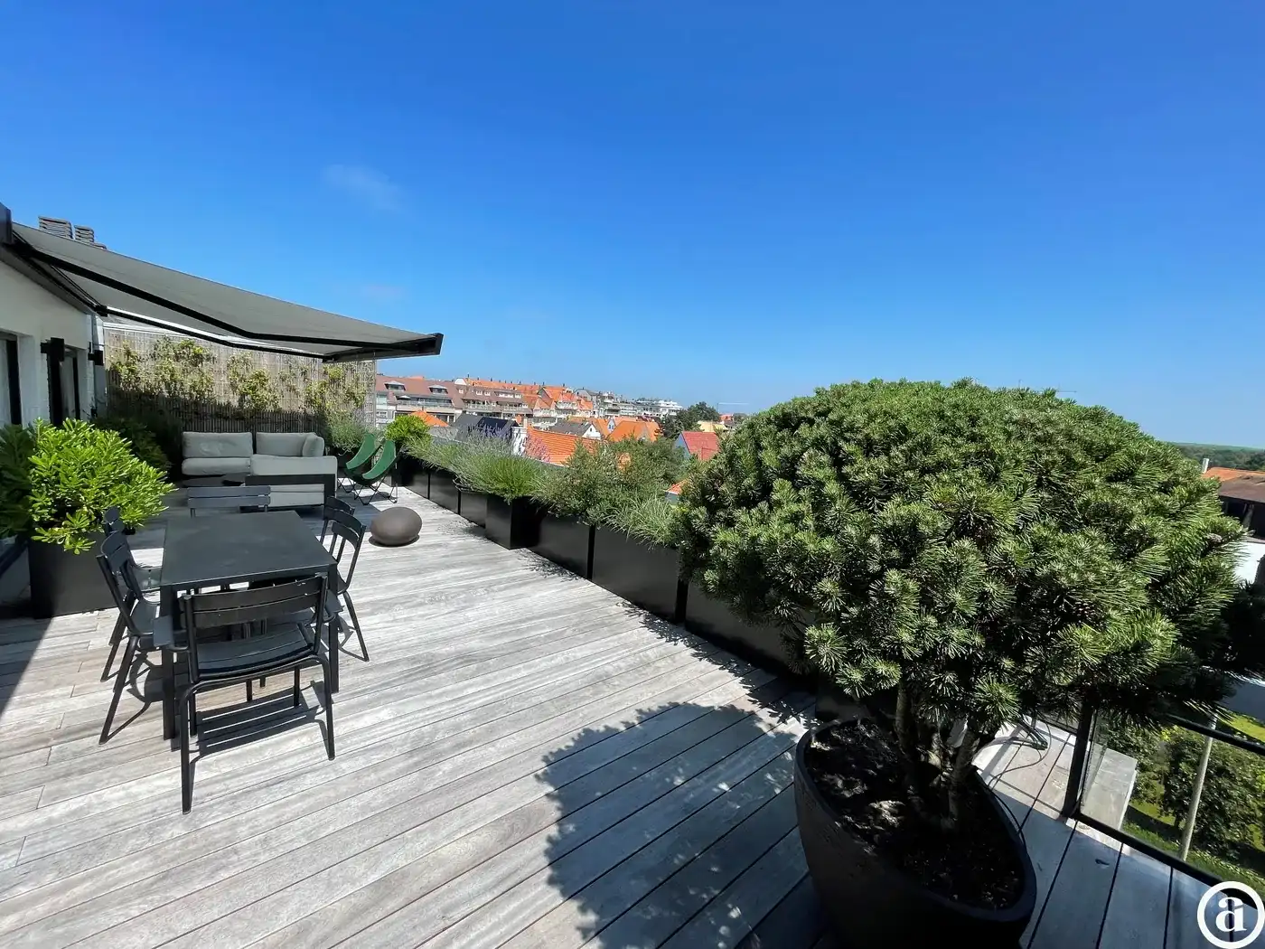 Luxueus appartement in het centrum van Knokke met uitzonderlijk ruim terras. foto 10