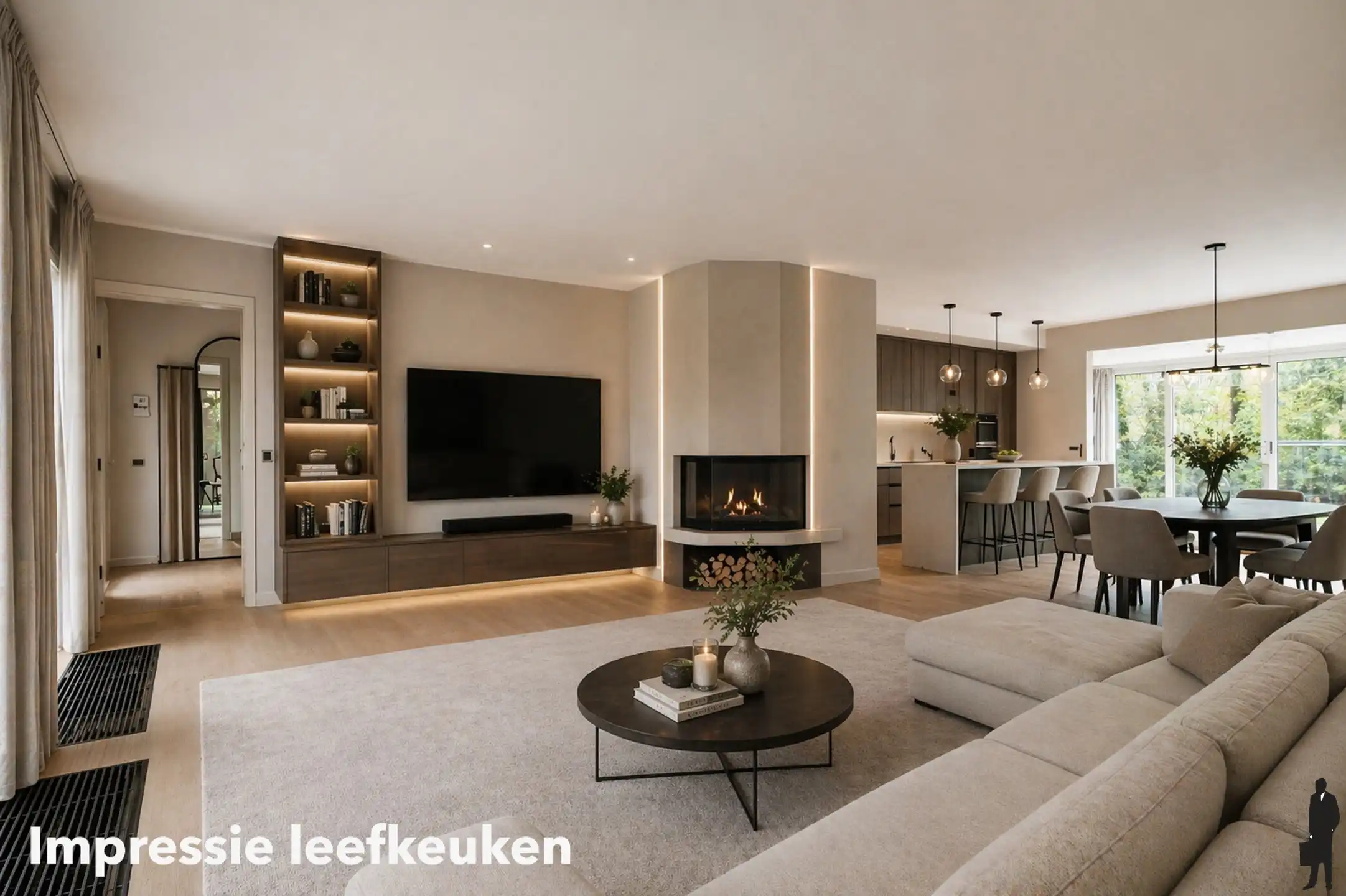 Laagbouwvilla in bosrijke en residentiële buurt op 2.216 m²  foto 7