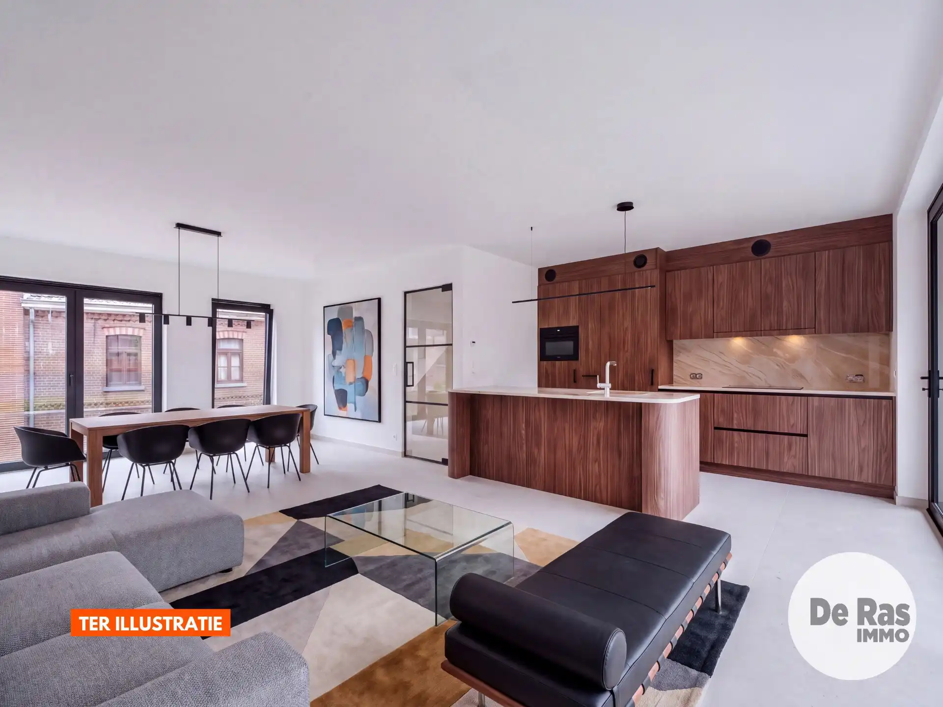  AAIGEM - ruime nieuwbouwwoning, rustige ligging foto 4