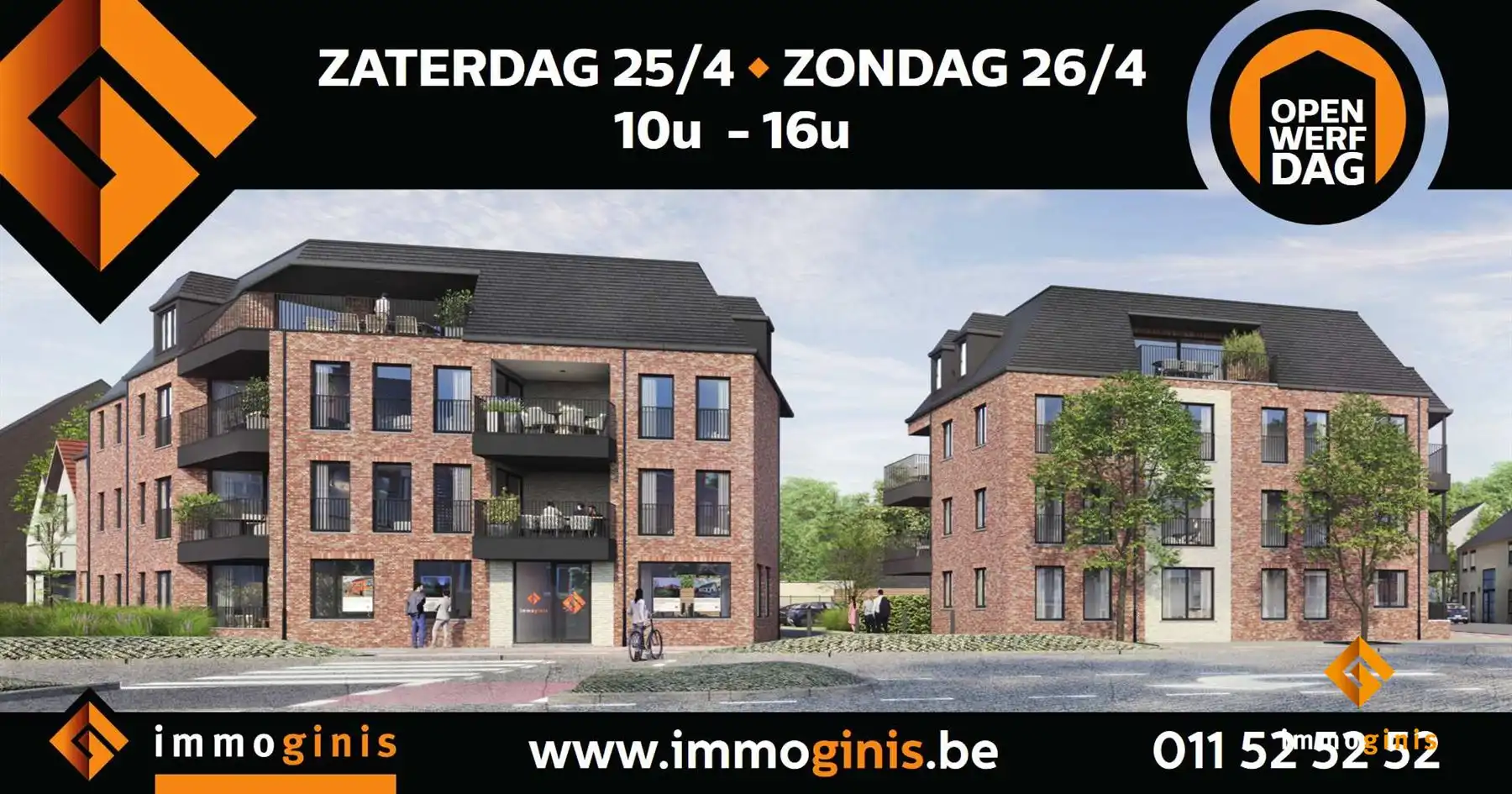 Appartement te koop Kettingbrugweg 1/0301 - 3950 KAULILLE