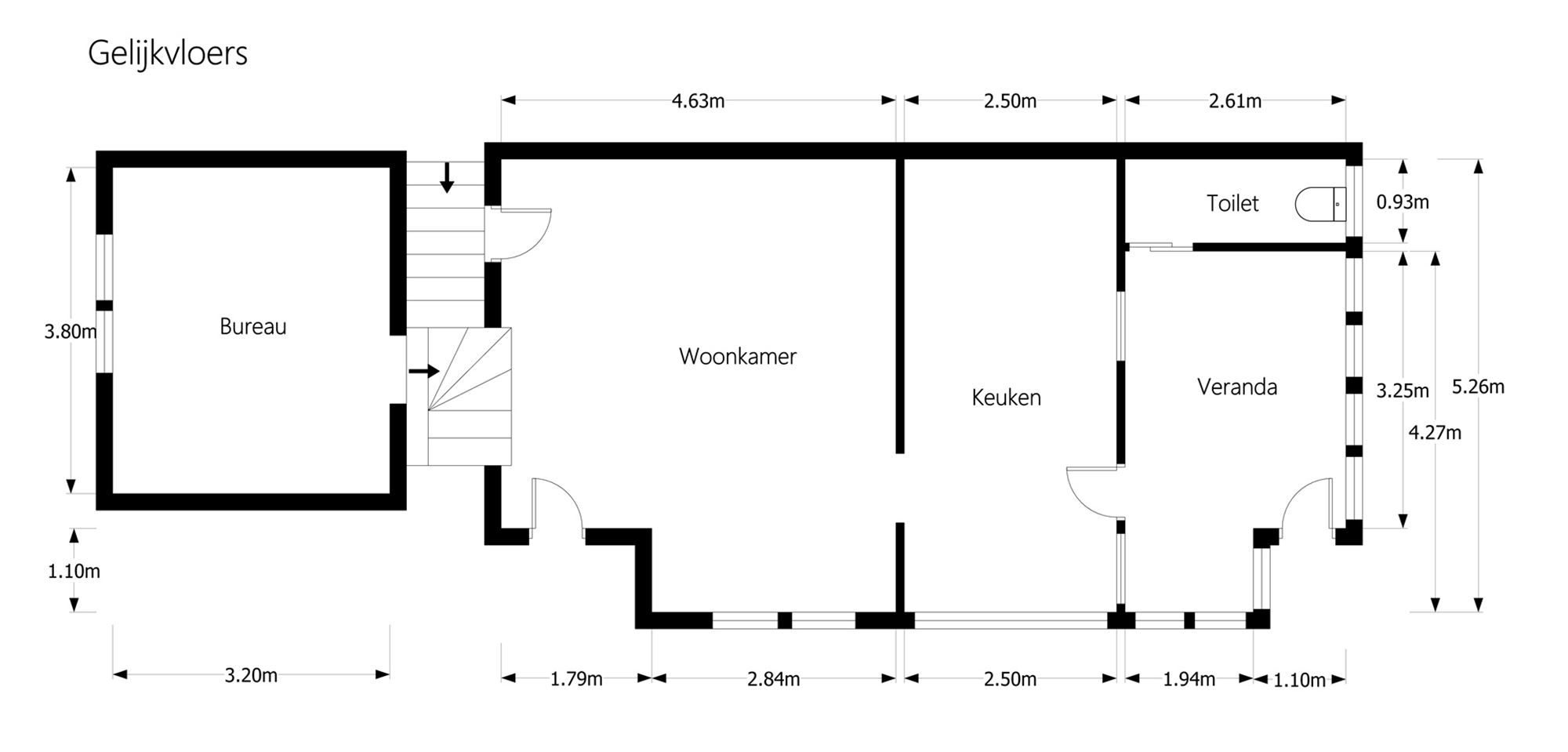 KARAKTERVOLLE, TE RENOVEREN WONING MET 3 SLAAPKAMERS OP PERCEEL VAN 4A31 VLAKBIJ WINKELS EN SCHOLEN IN HEUSDEN-ZOLDER foto 19