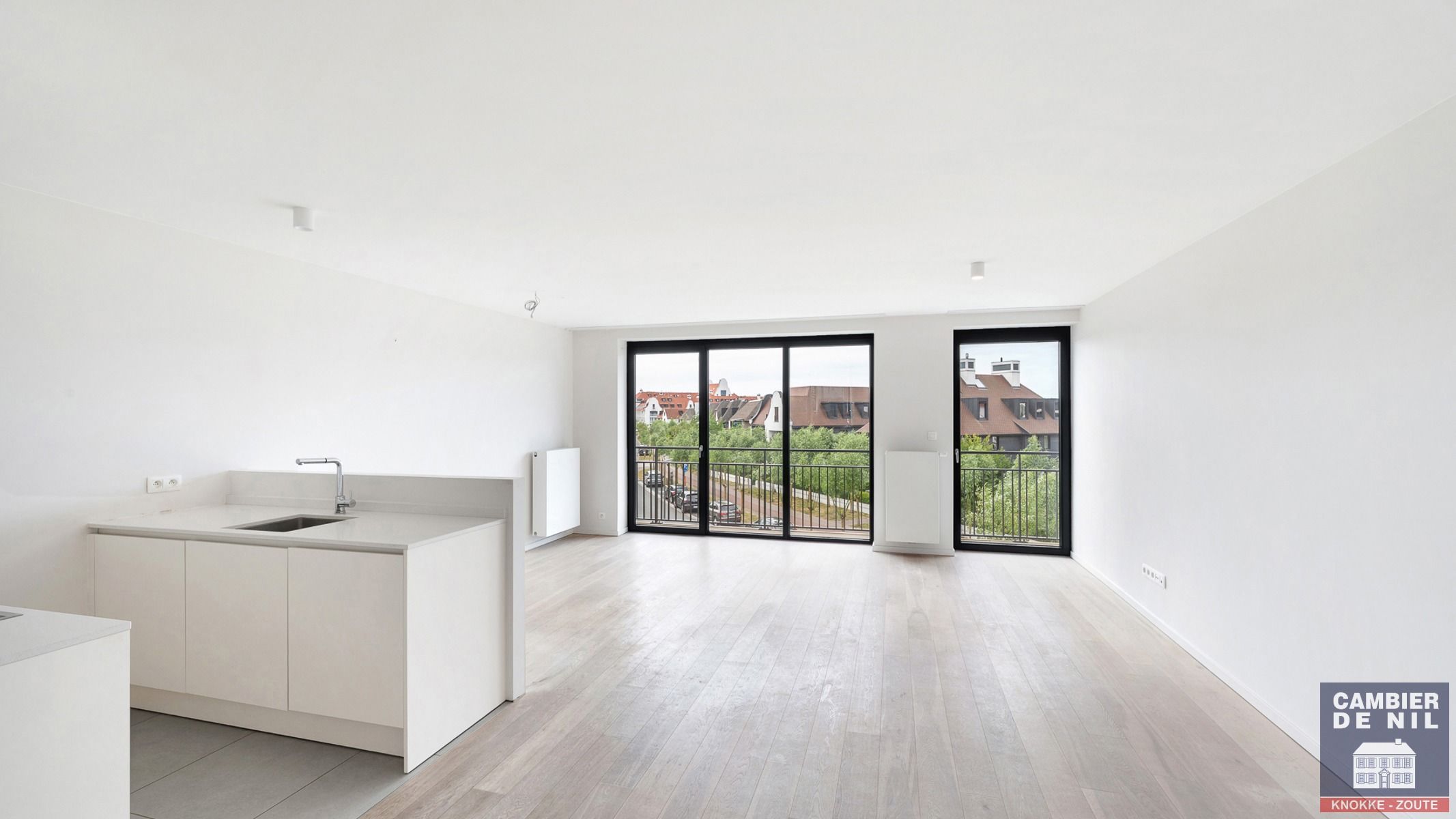 Lichtrijk & recent appartement met 2 slaapkamers in Duinenwater – Knokke foto 2