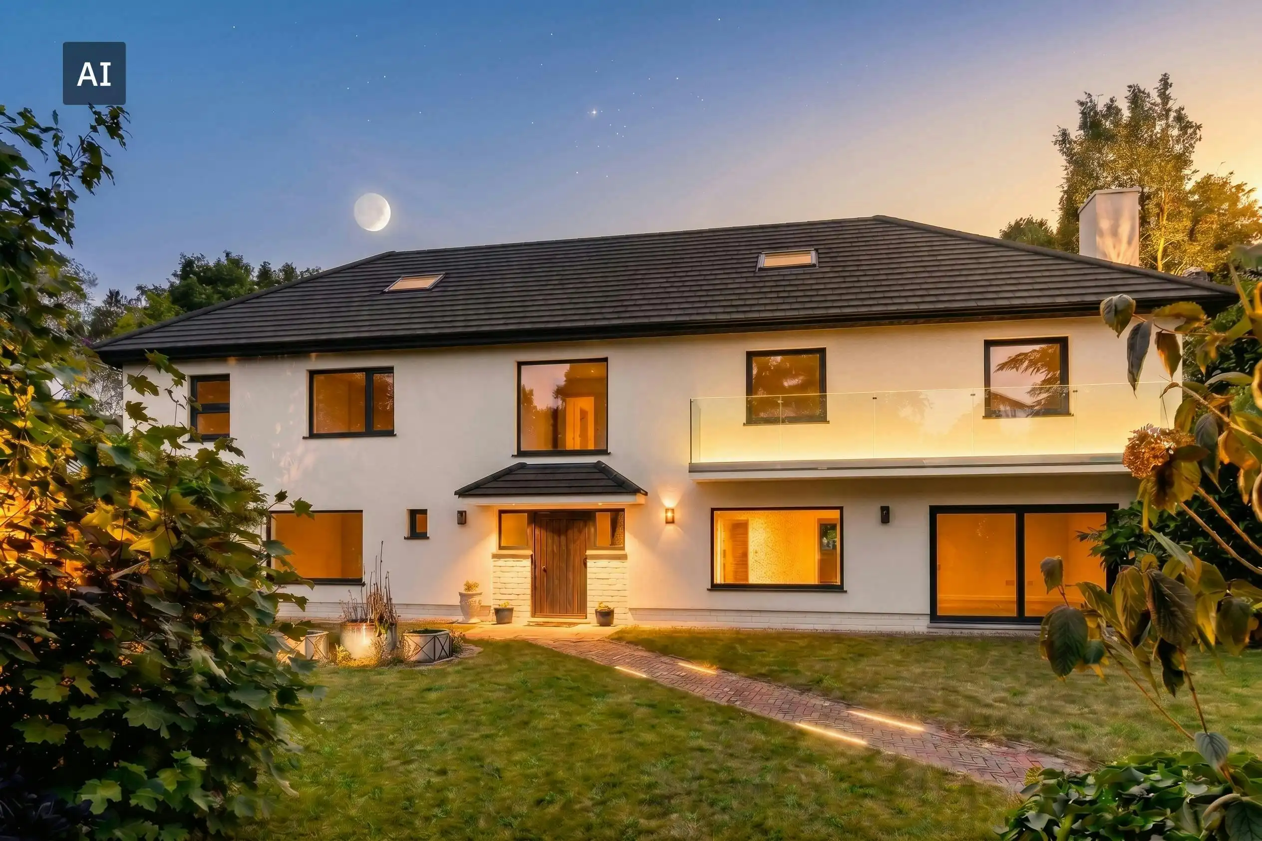Deels te renoveren villa of tweewoonst in Boom met parktuin foto 42