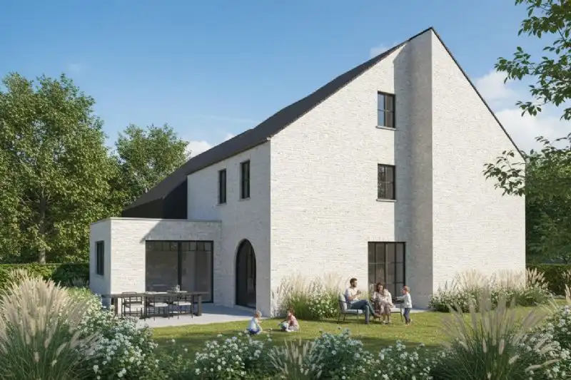 Nieuw te bouwen alleenstaande woning met vrije keuze van architectuur te Koolskamp. foto 3