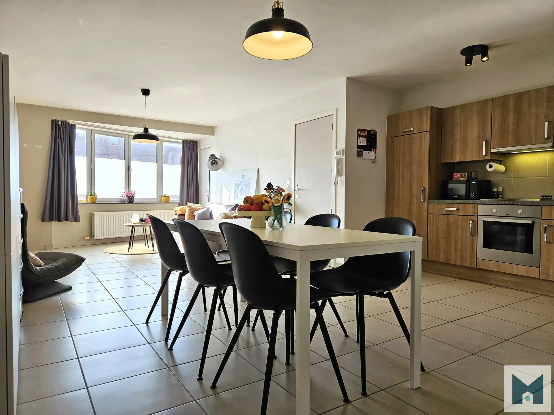 Comfortabel 1 slpk appt. met terras en staanplaats! foto 4