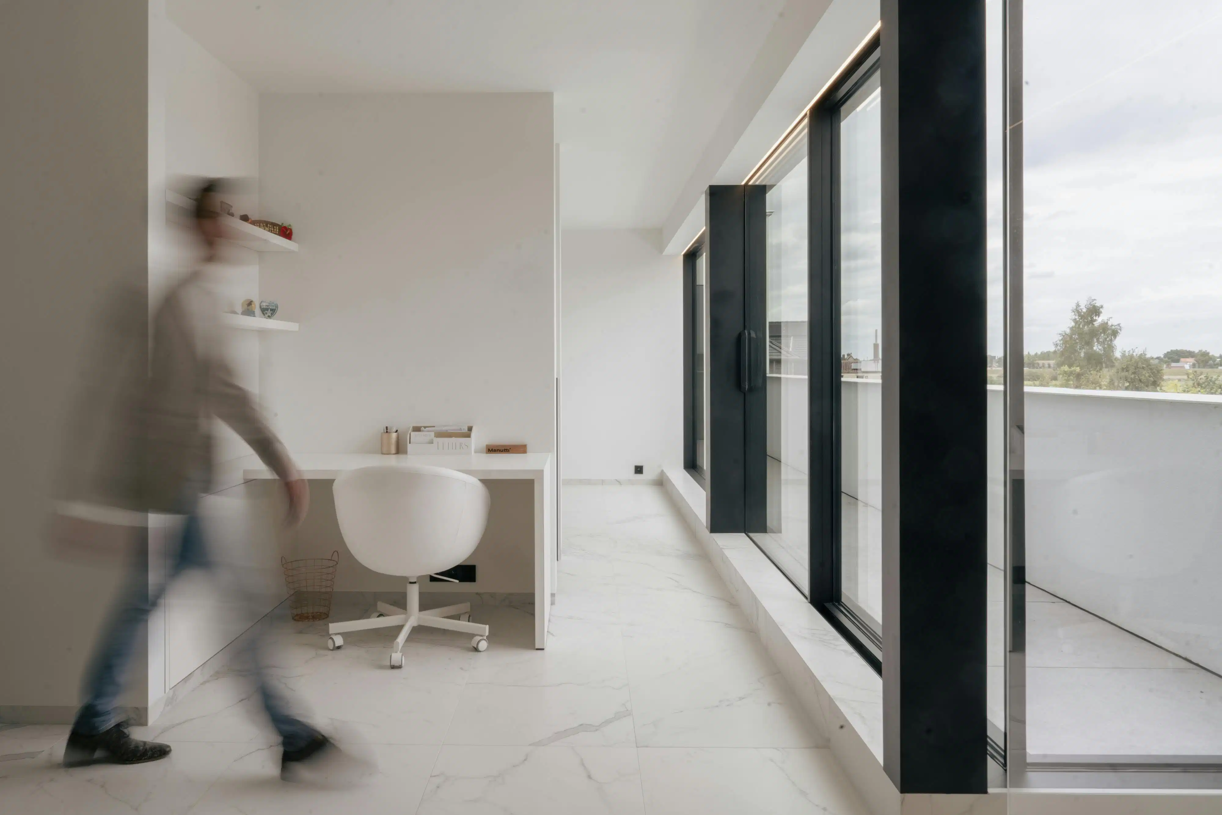 Hypermoderne strakke villa met zwembad nabij Roeselare foto 30