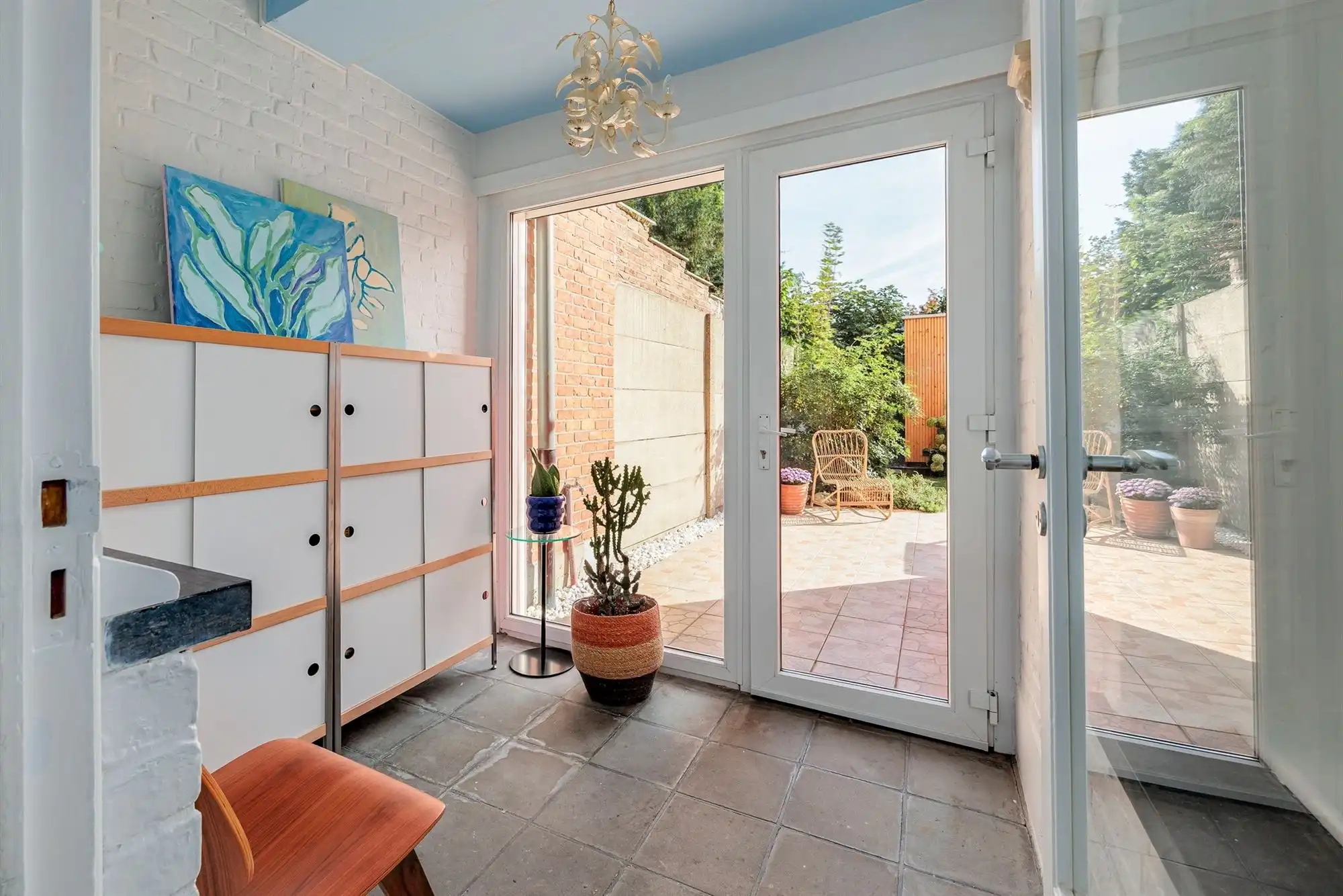 Prachtig gelijkvloers appartement met 1 slaapkamer, zonnige tuin en polyvalente ruimte!  foto 8