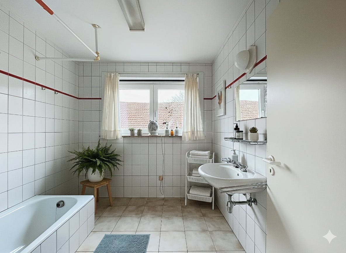 Ruim appartement met 1 slaapkamer en garage te koop in Ursel foto 8