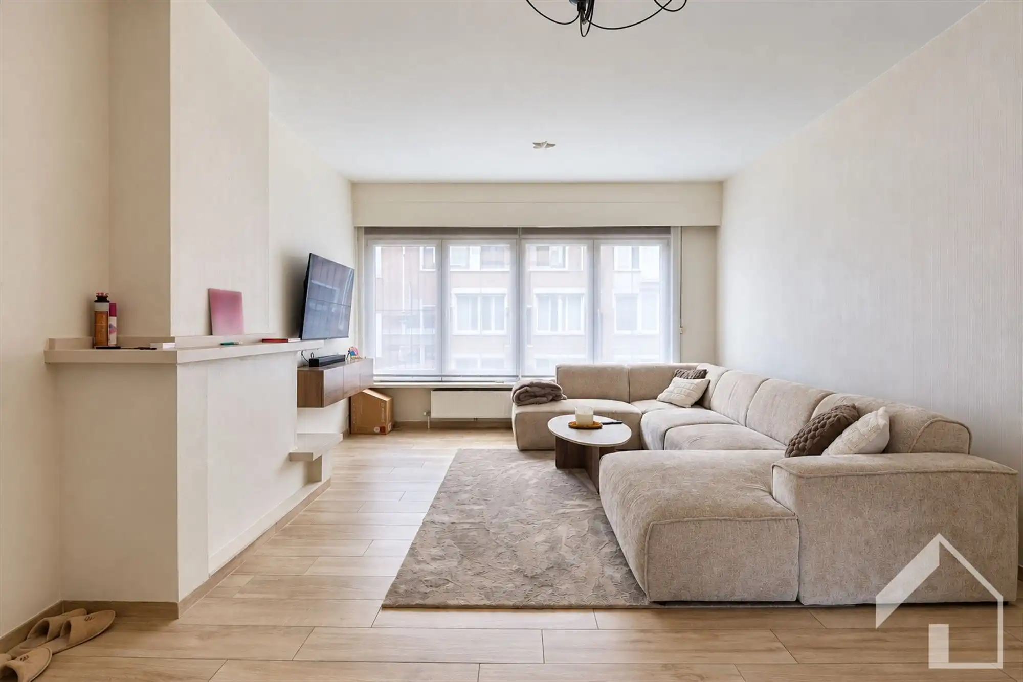 Gelijkvloersappartement op toplocatie met 1 slaapkamer en leuk stadstuintje in centrum Ekeren foto 3