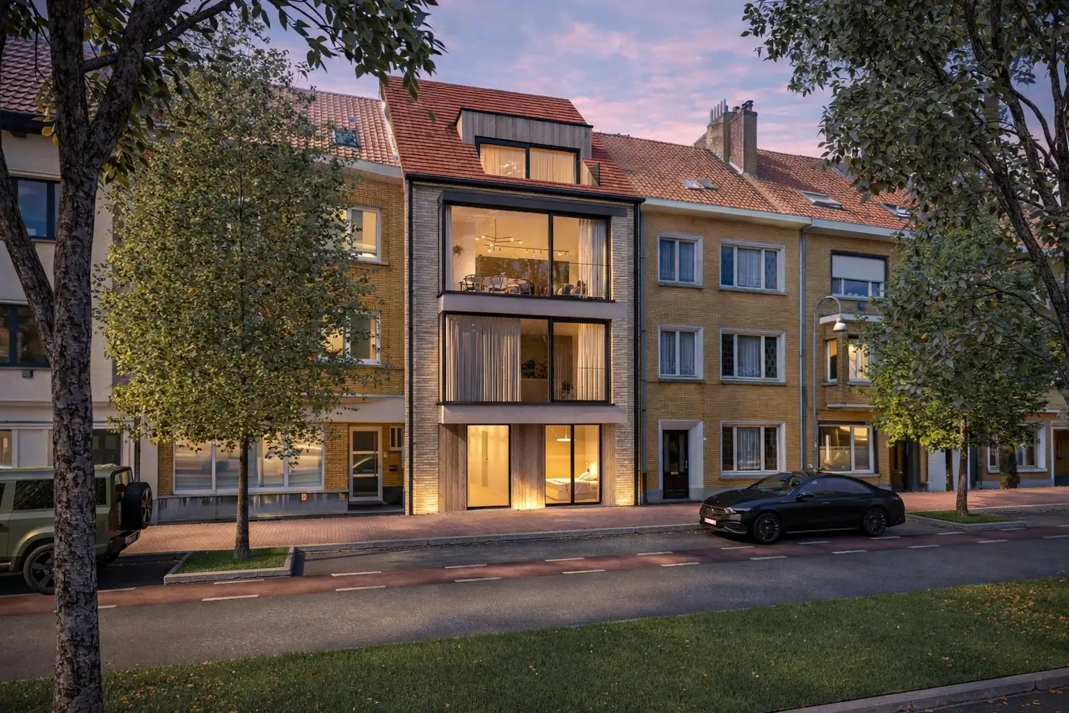 Res. "Babette" modern nieuwbouwproject in het hartje van Heist  foto 4