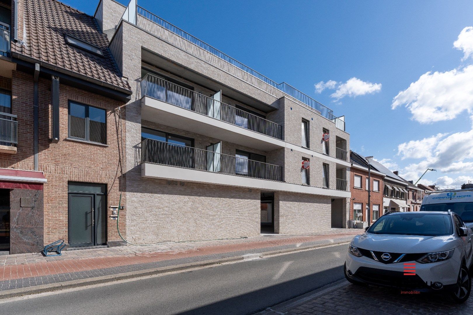 Nieuwbouwappartement in hartje Houthulst  foto {{pictureIndex}}