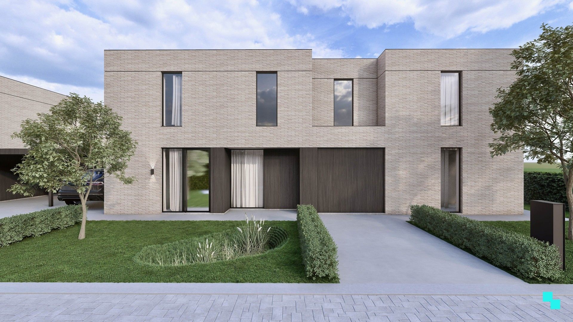 Halfopen nieuwbouwwoning in Wielsbeke foto 18