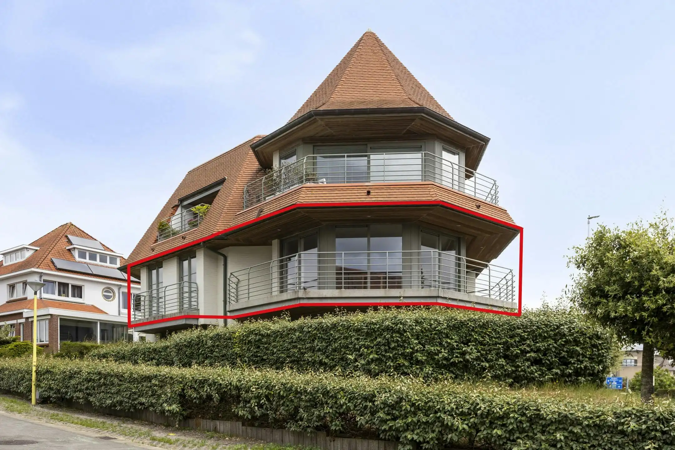 Appartement met 3 slaapkamers en garage vlakbij zee in Sint-Idesbald foto 16