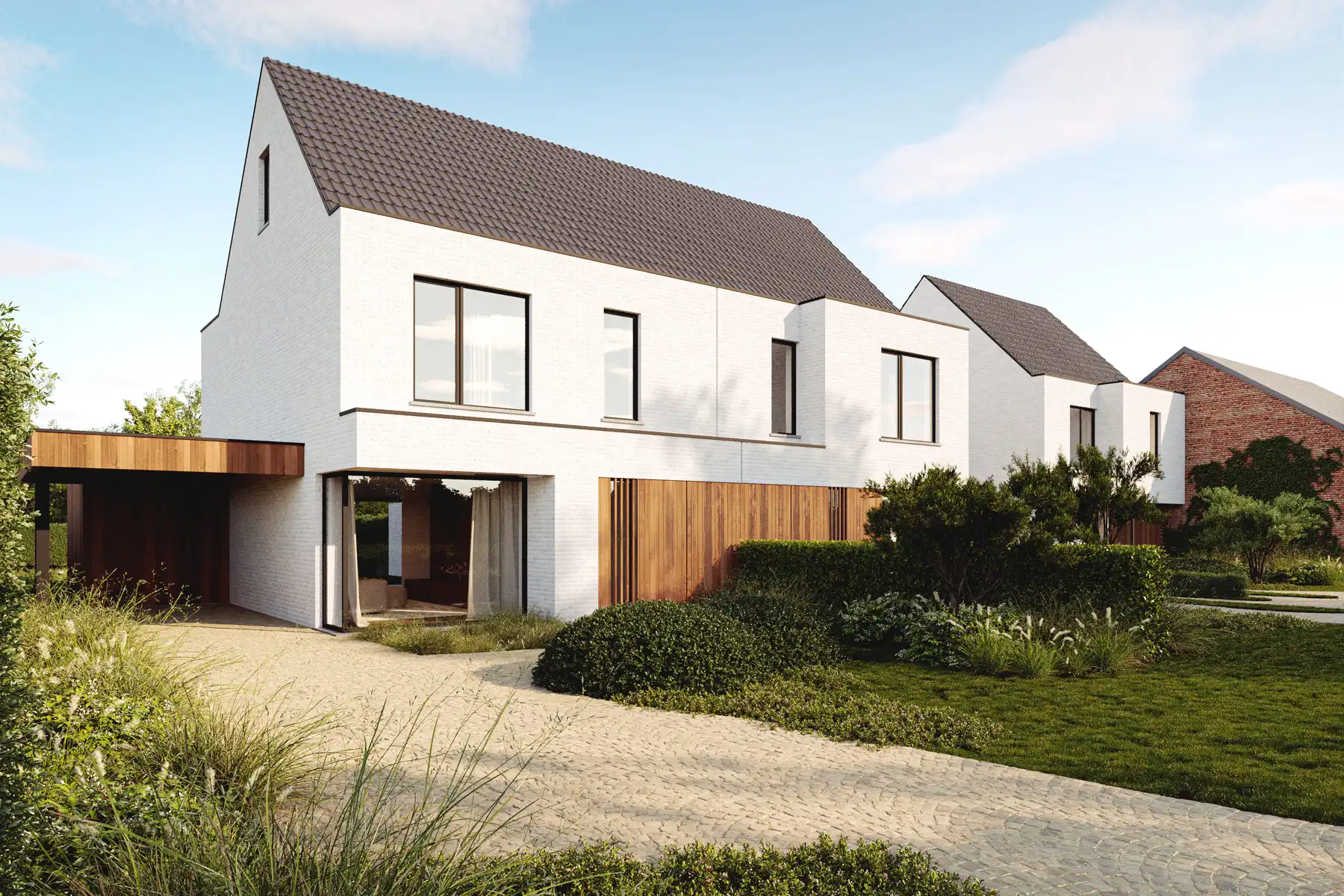 Ruime nieuwbouwwoning in Breendonk met landbouwgrond foto 2