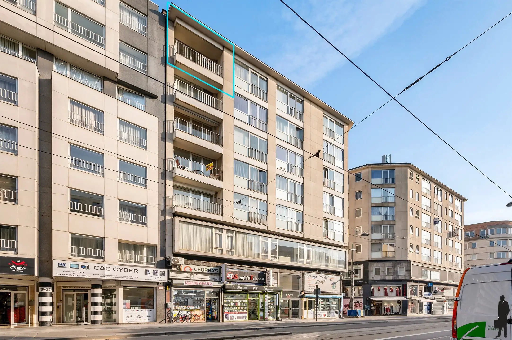 Wonen op hoogste verdieping nabij het Centraal Station foto 9