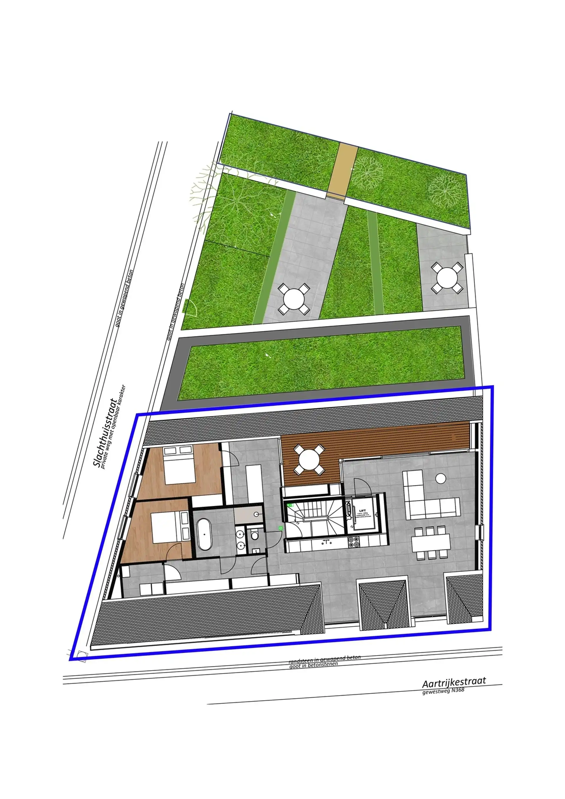 Prachtig en ruim appartement met mooi zongericht terras op de tweede verdieping, 2 slaapkamers waarvan één met annex bureelruimte. foto 4