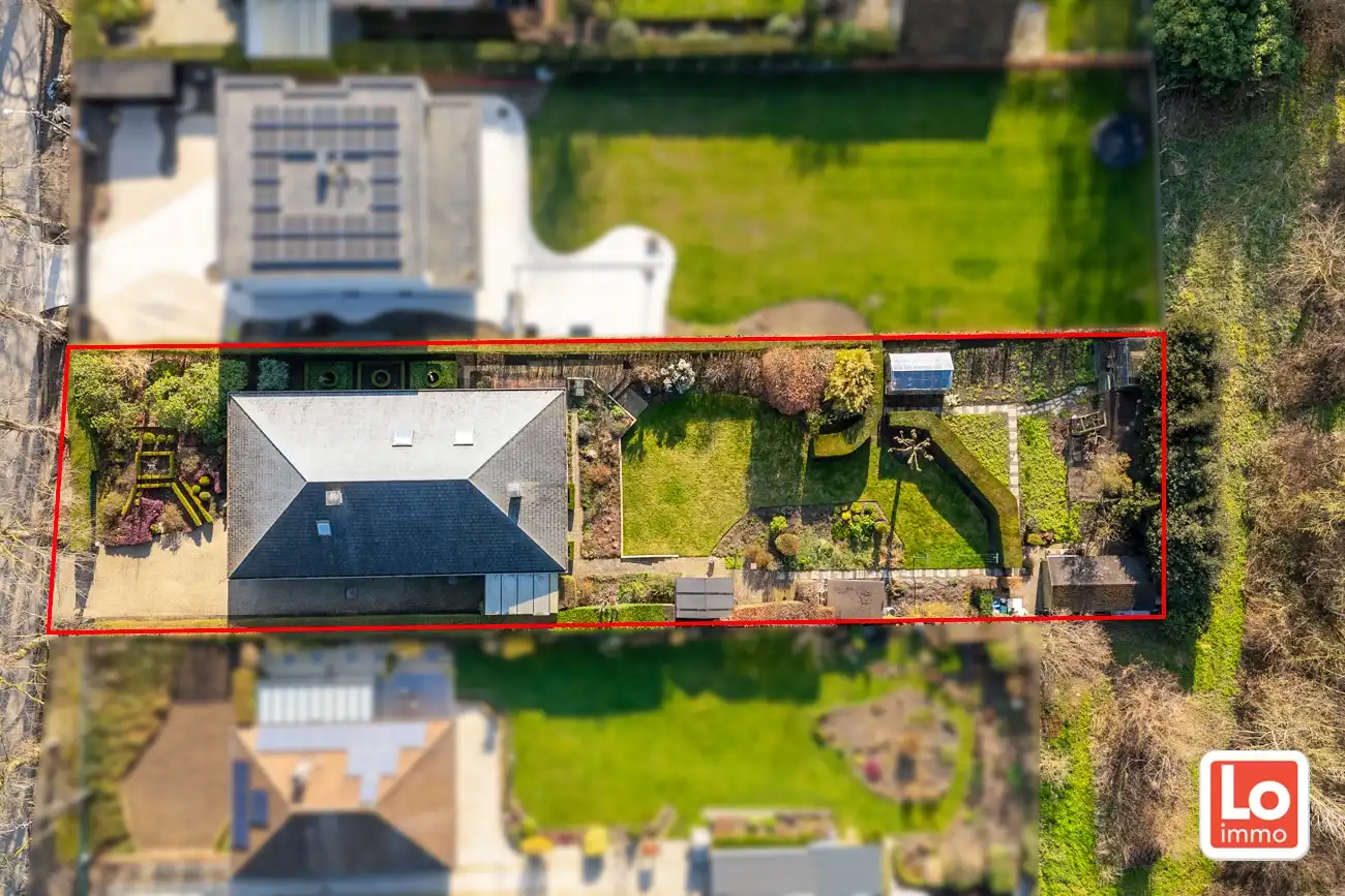 Degelijke open gelijkvloerse woning met inpandige garage en grote tuin op een groene toplocatie in Beervelde! foto 34