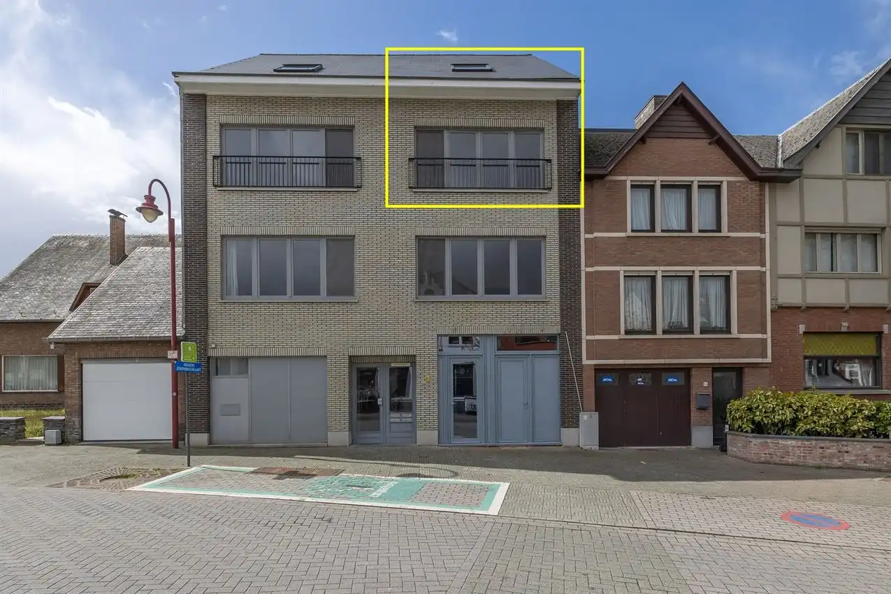 Tof duplexapp met 2 slpk en terras achteraan foto {{pictureIndex}}