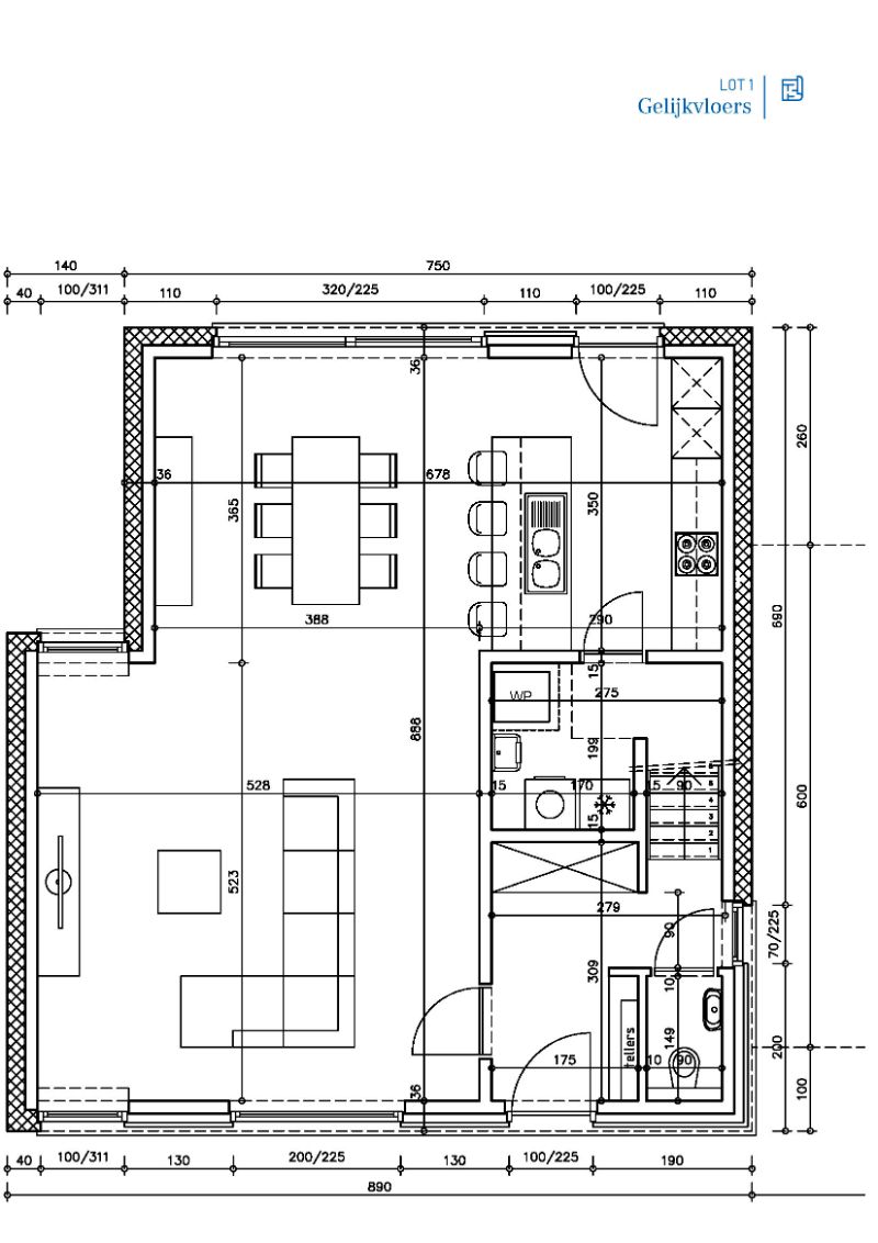 Melsen (Merelbeke), Gaversesteenweg - Fase 1: Lot 01 foto 4