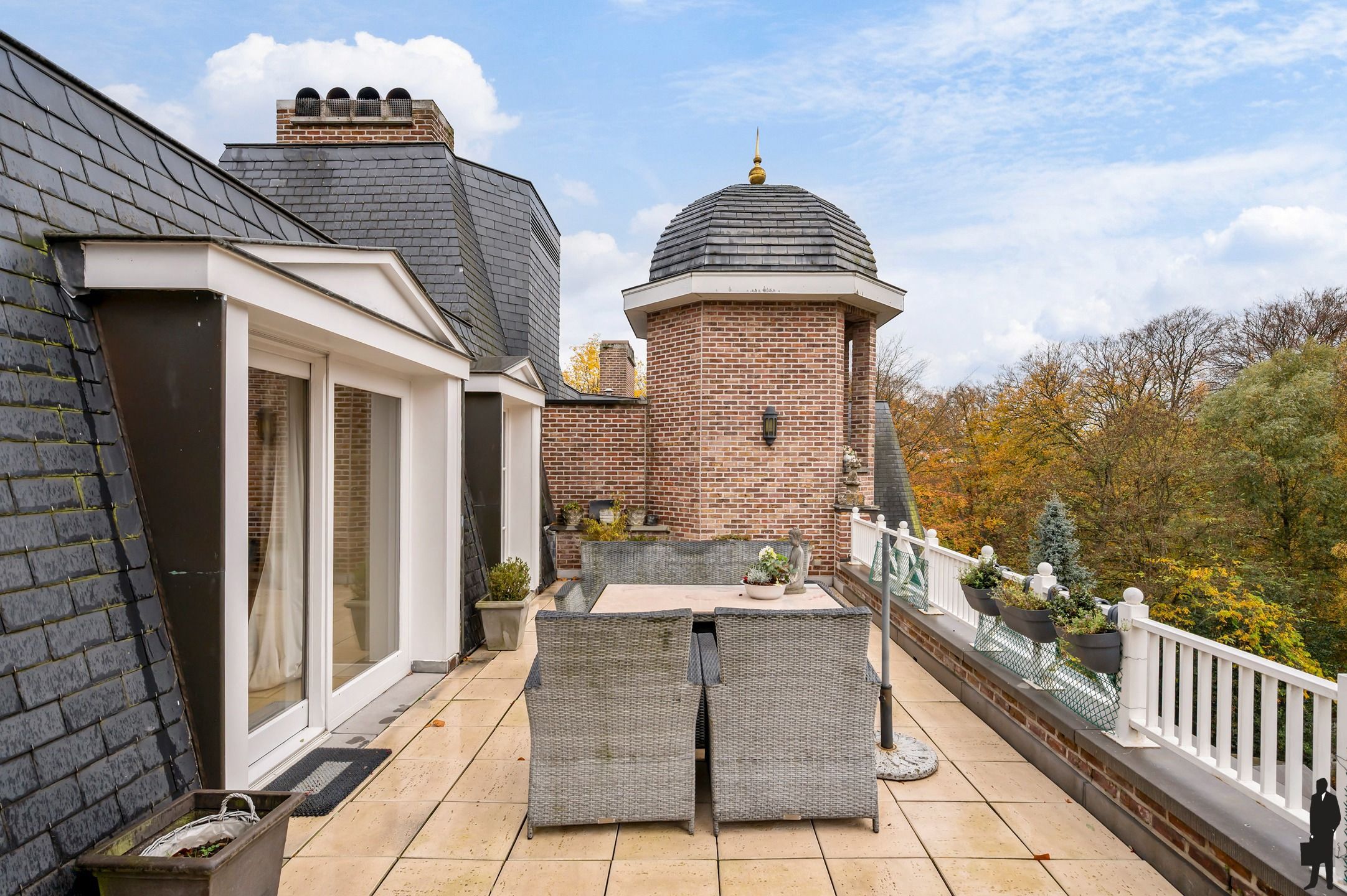 Royale dakduplex kasteel "Blauwhof"! foto 18