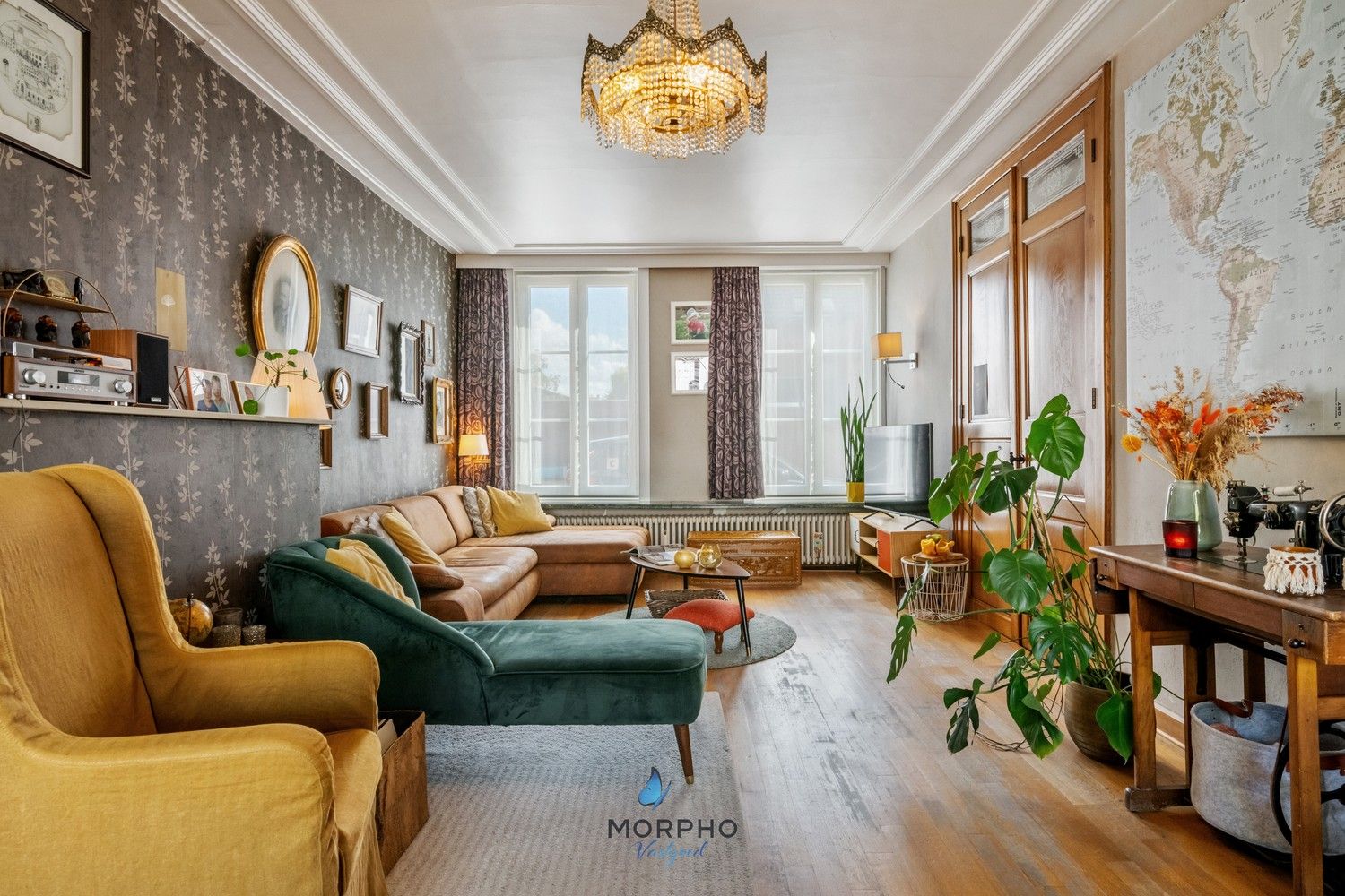 Charmante hoekwoning met karakter en historische uitstraling in hartje Ruddervoorde foto 4