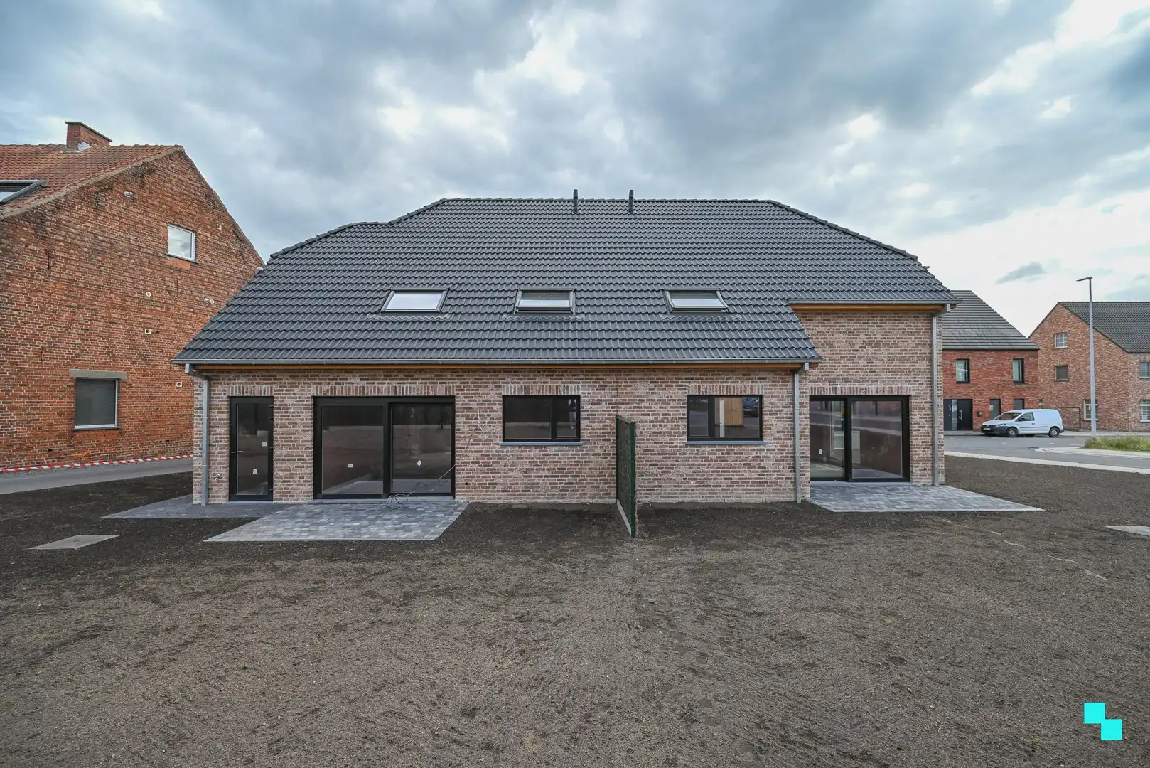 Verrassend ruime nieuwbouwwoningen te Ledegem foto 9