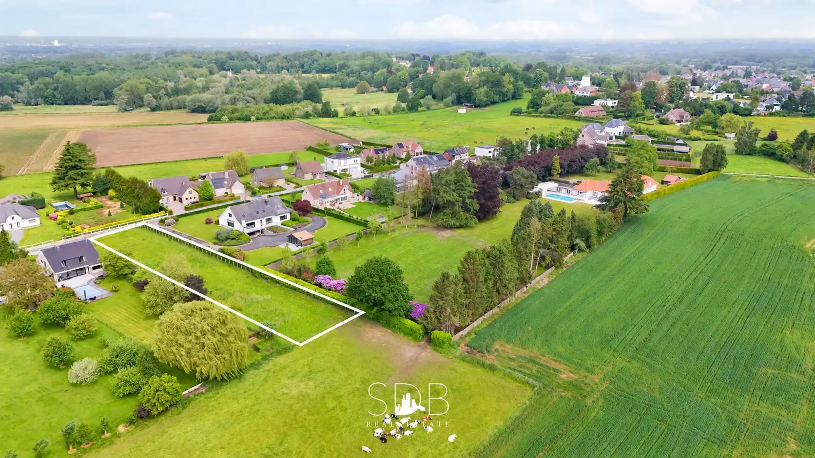 Bouwgrond voor open bebouwing op 2.336m² foto 2
