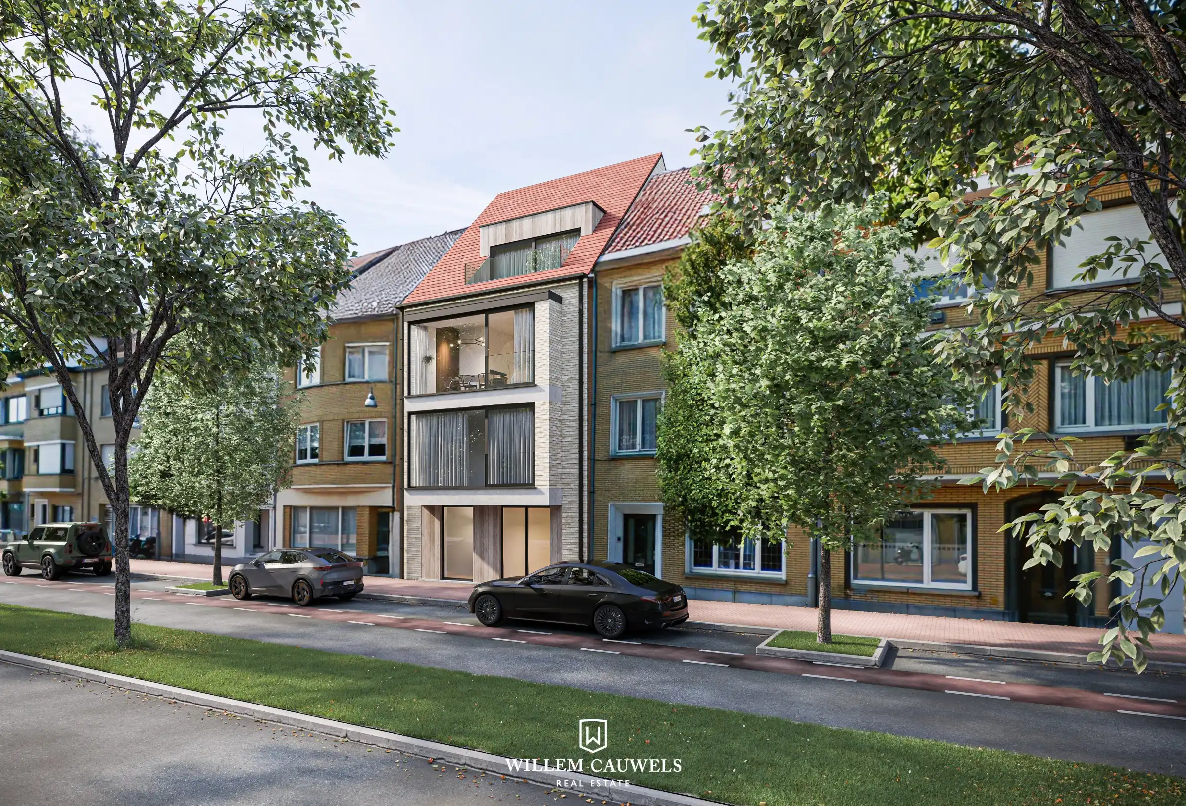 Res. "Babette" modern nieuwbouwproject in het hartje van Heist  foto {{pictureIndex}}