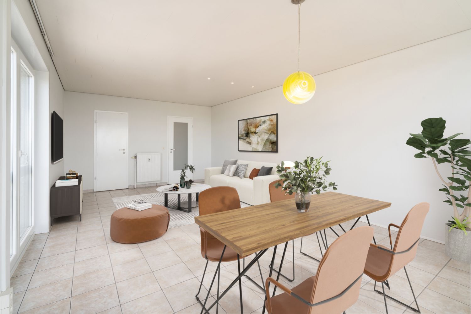 Prachtig doorlopend hoekappartement met zowel frontaal zeezicht als zicht op de polders foto 3