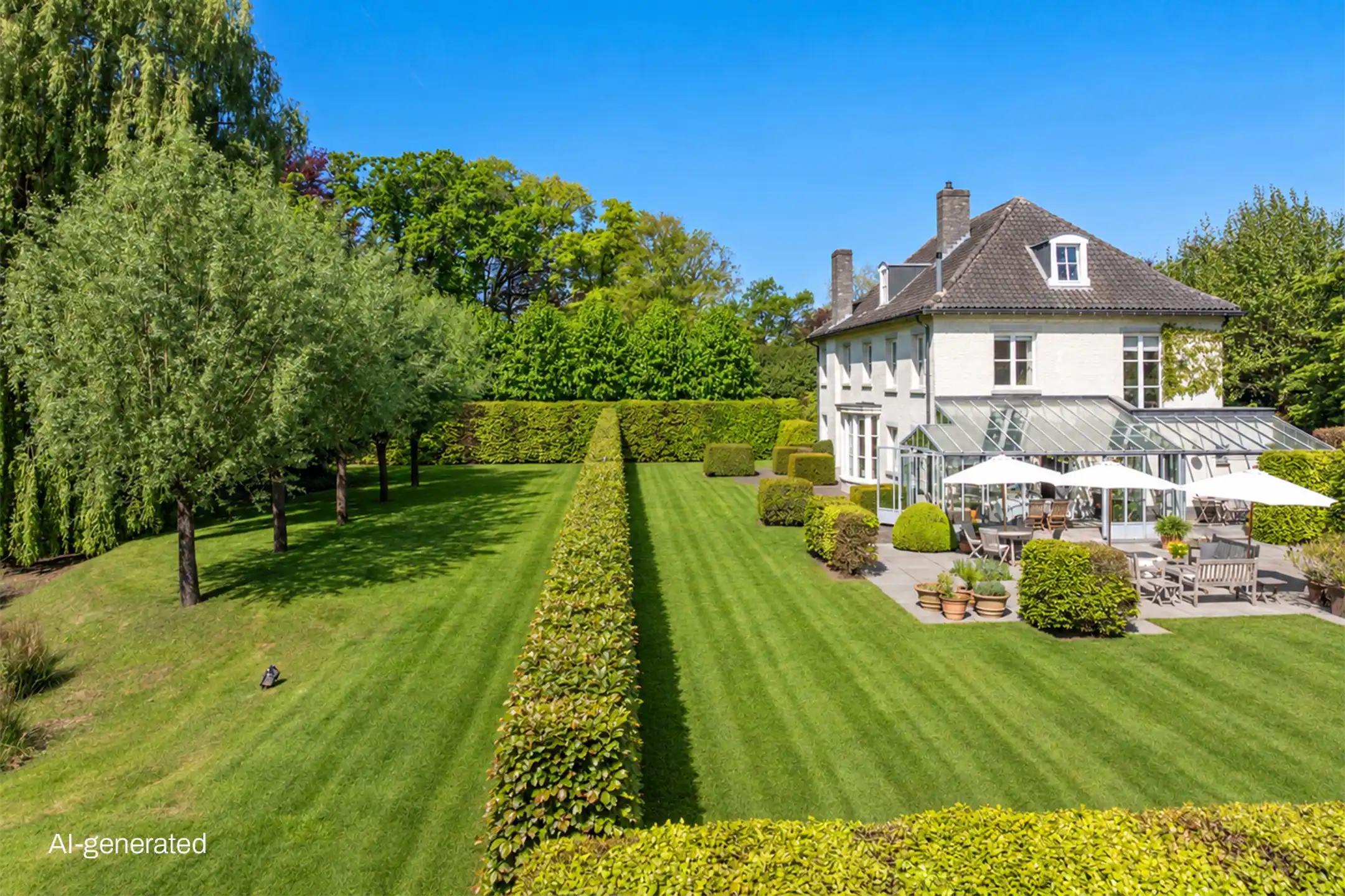 Statige luxevilla op royaal perceel van 2238 m² met zwembad foto {{pictureIndex}}