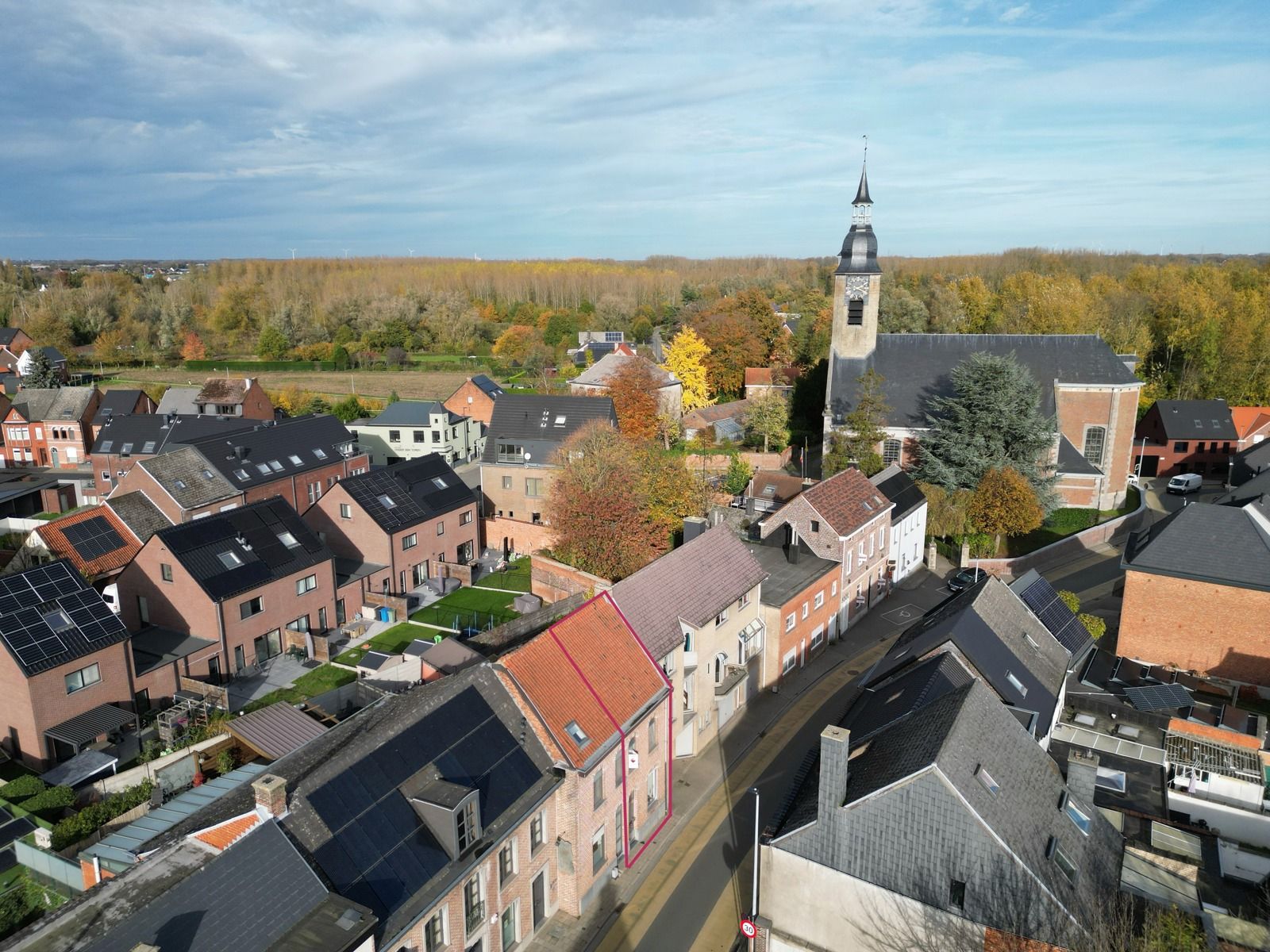 Praktische Rijwoning met 3 SLPK én tuin, te Gijzegem! foto 20