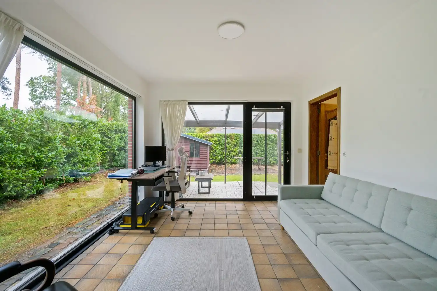 Gelijkvloerse woning met 3 slpkrs en garage in Grasheide foto 8