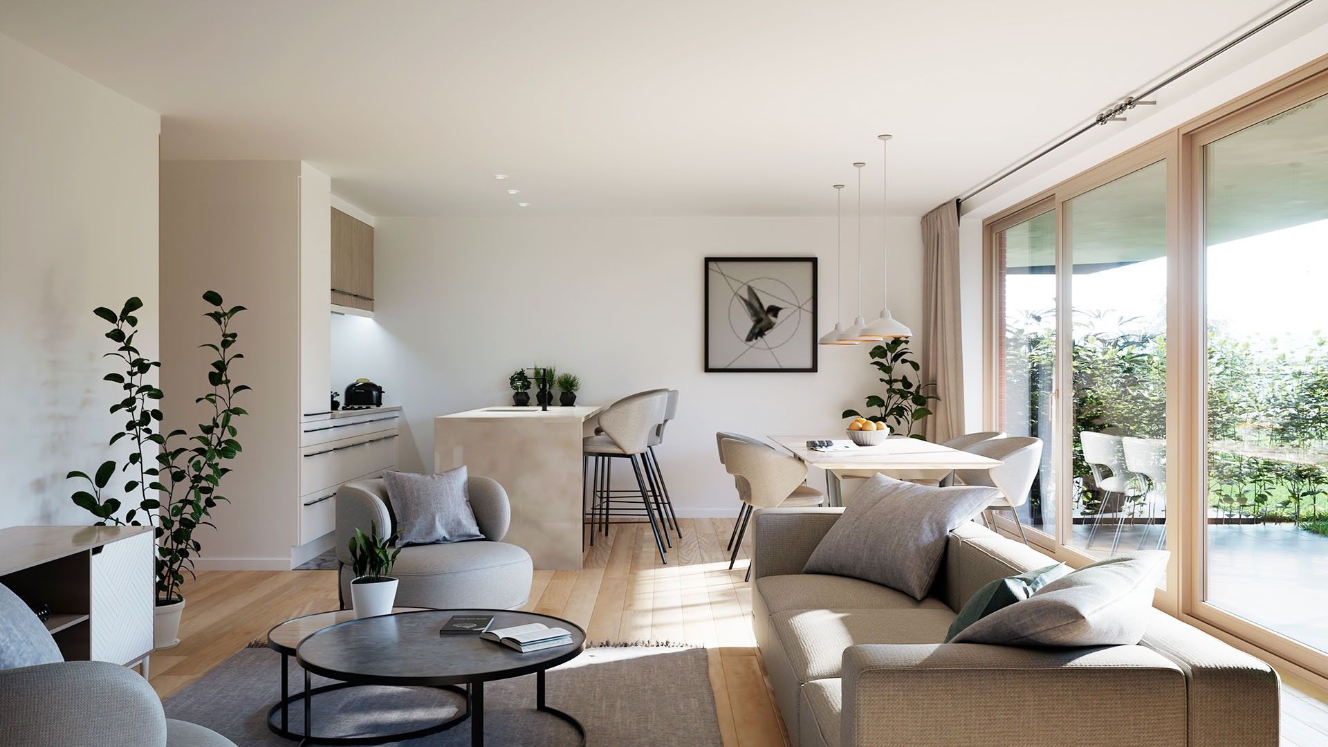 ENERGIEZUINIG NIEUWBOUWAPPARTEMENT MET TUIN foto 5