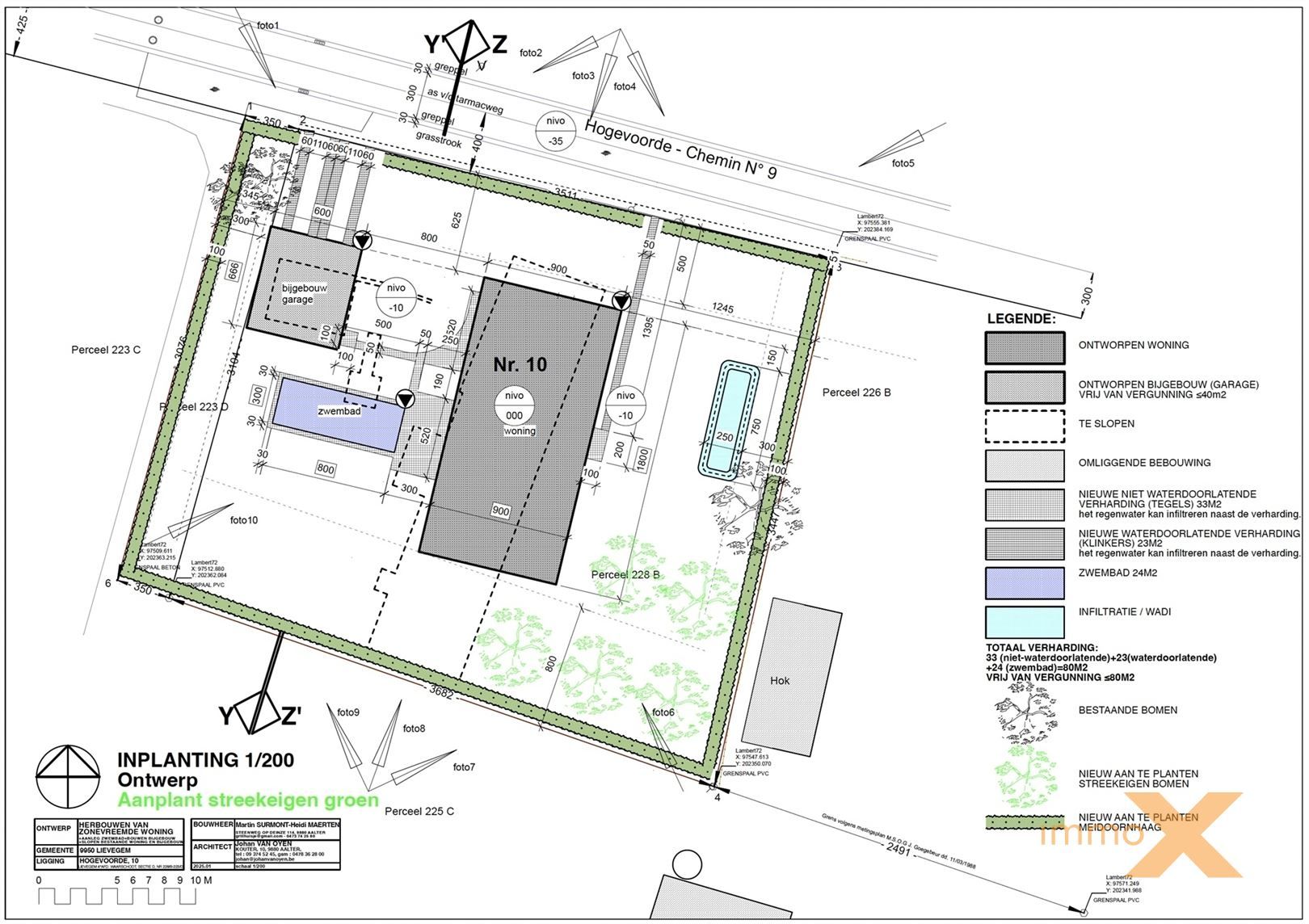 AF TE BREKEN HOEVE MET BOUWPLANNEN VILLA-GGE-ZWEMBAD foto 2
