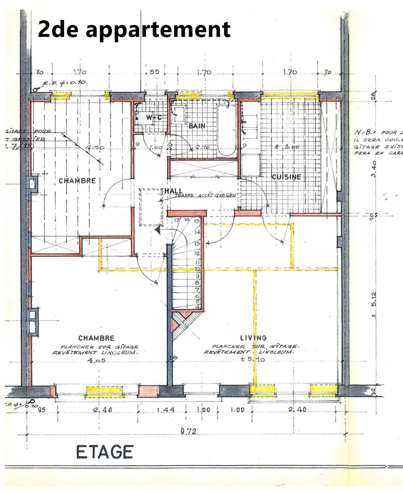 Opbrengstwoning met 2 appartementen en 3 garageboxen foto 11