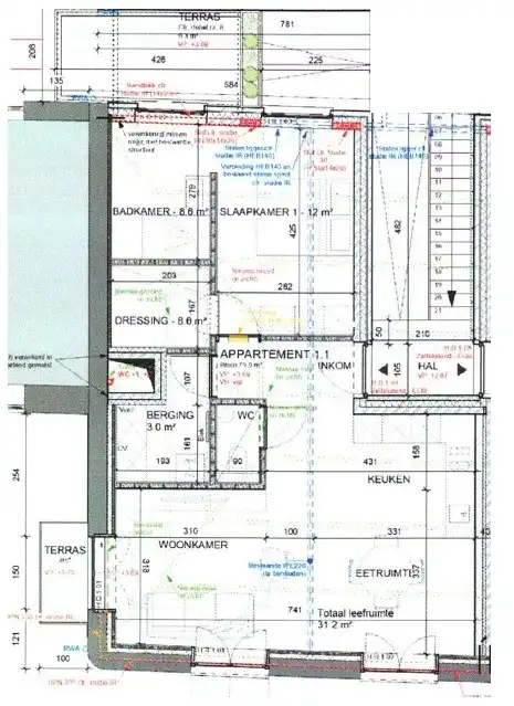 NIEUW APPARTEMENT MET TERRAS foto 8