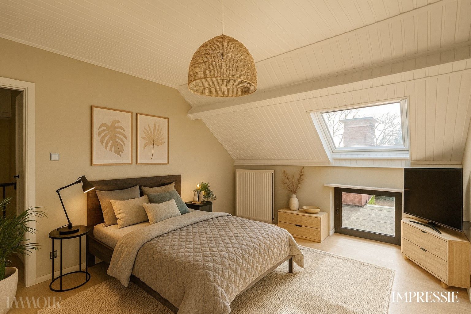 Ruim duplex appartement met terras in Brasschaat. foto 10