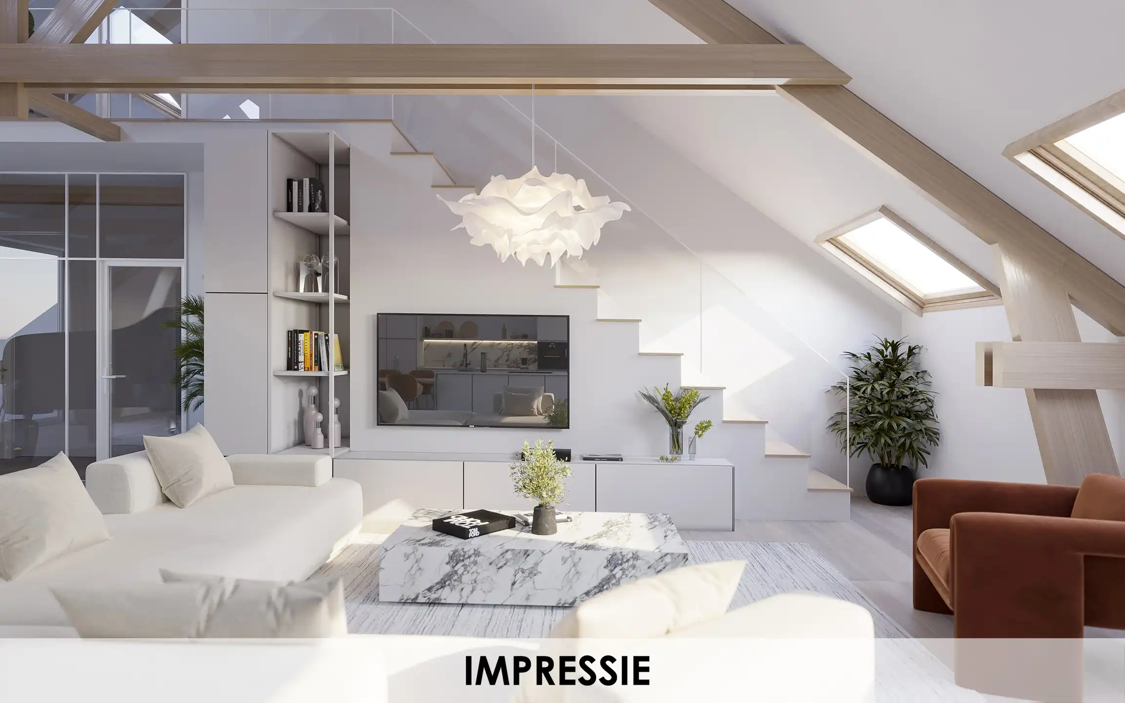 Penthouse van 264m² + terras in een uniek historisch kader foto 7