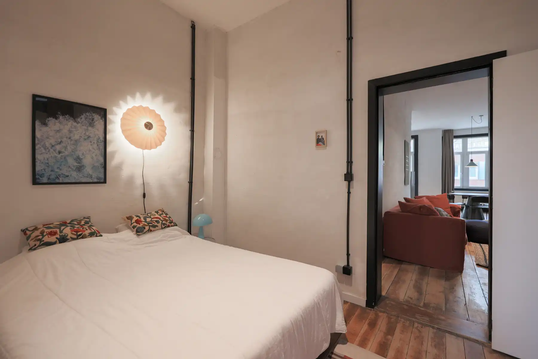 1 slaapkamerappartement met ensuite badkamer foto 7