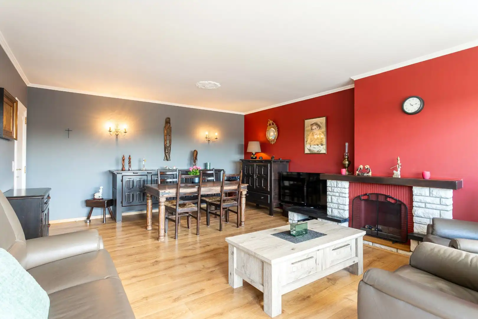 Ruim app (EPC:C) met 3 slpk, terras, kelder en garage foto 3