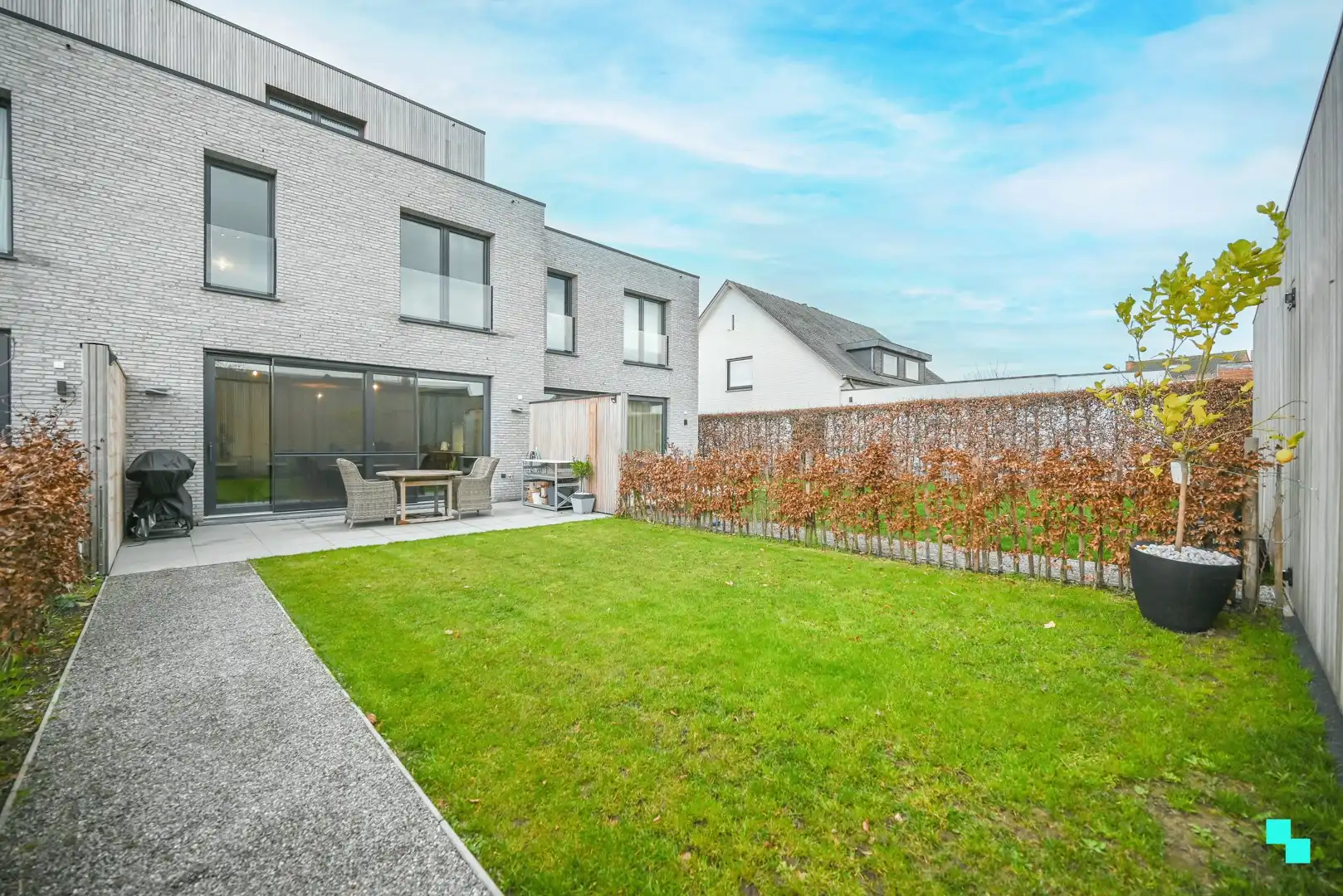 Ecologische, moderne woning te Waregem foto 30