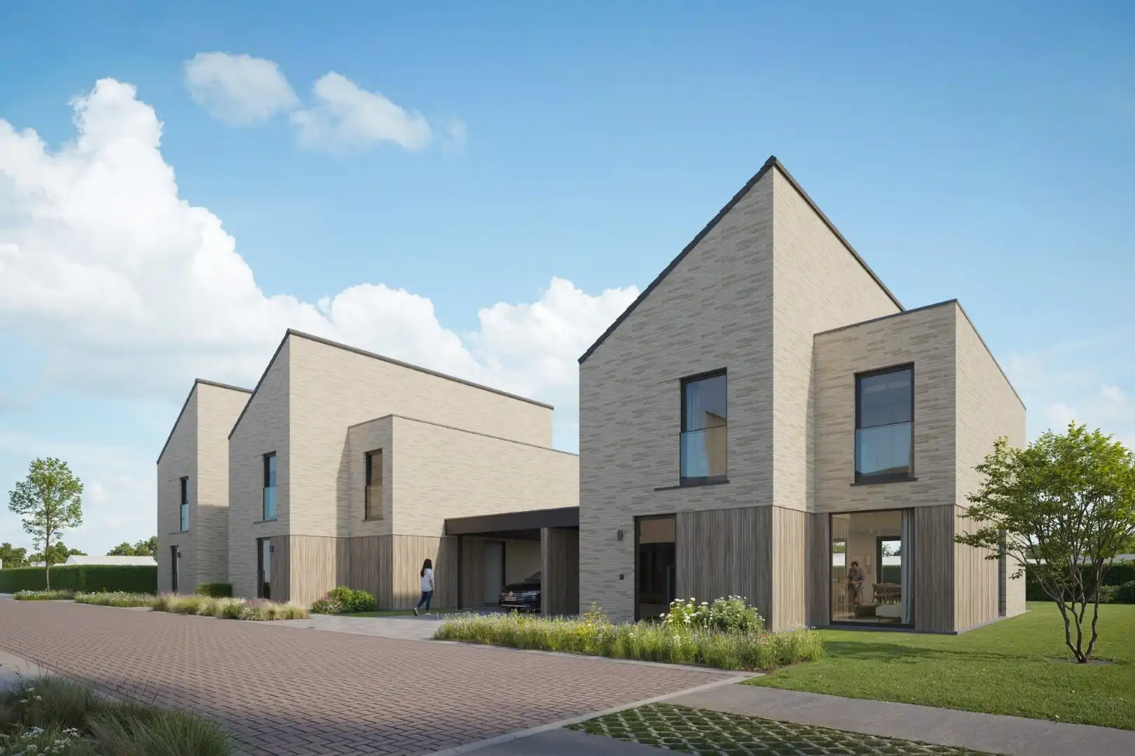 Stijlvol & energiezuinig wonen in een familievriendelijke wijk foto {{pictureIndex}}