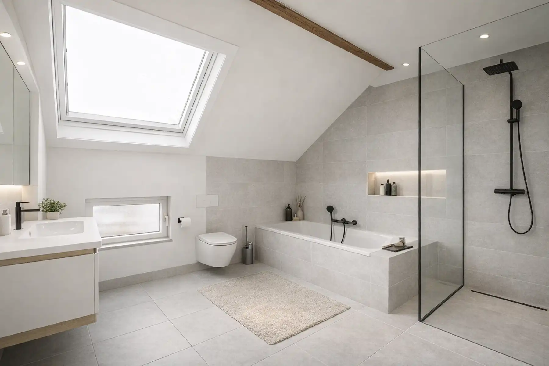 Ontzettend ruim en lichtrijk duplex-appartement incl garagebox foto 16